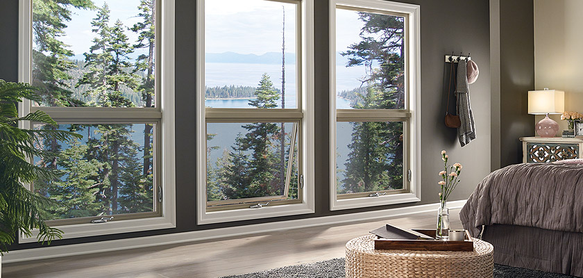 Ultra Series fiberglass awning picture windows